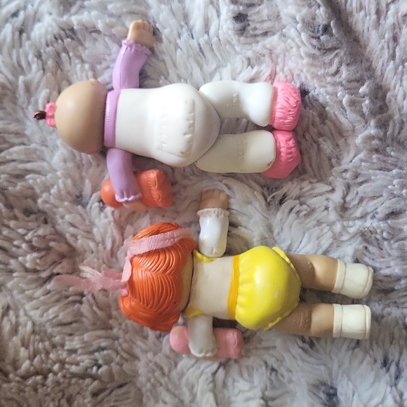 Cabbage Patch Kids CPK Doll Mini Figures Lot Of 3 Vintage 1984 Figures - Picture 5 of 5